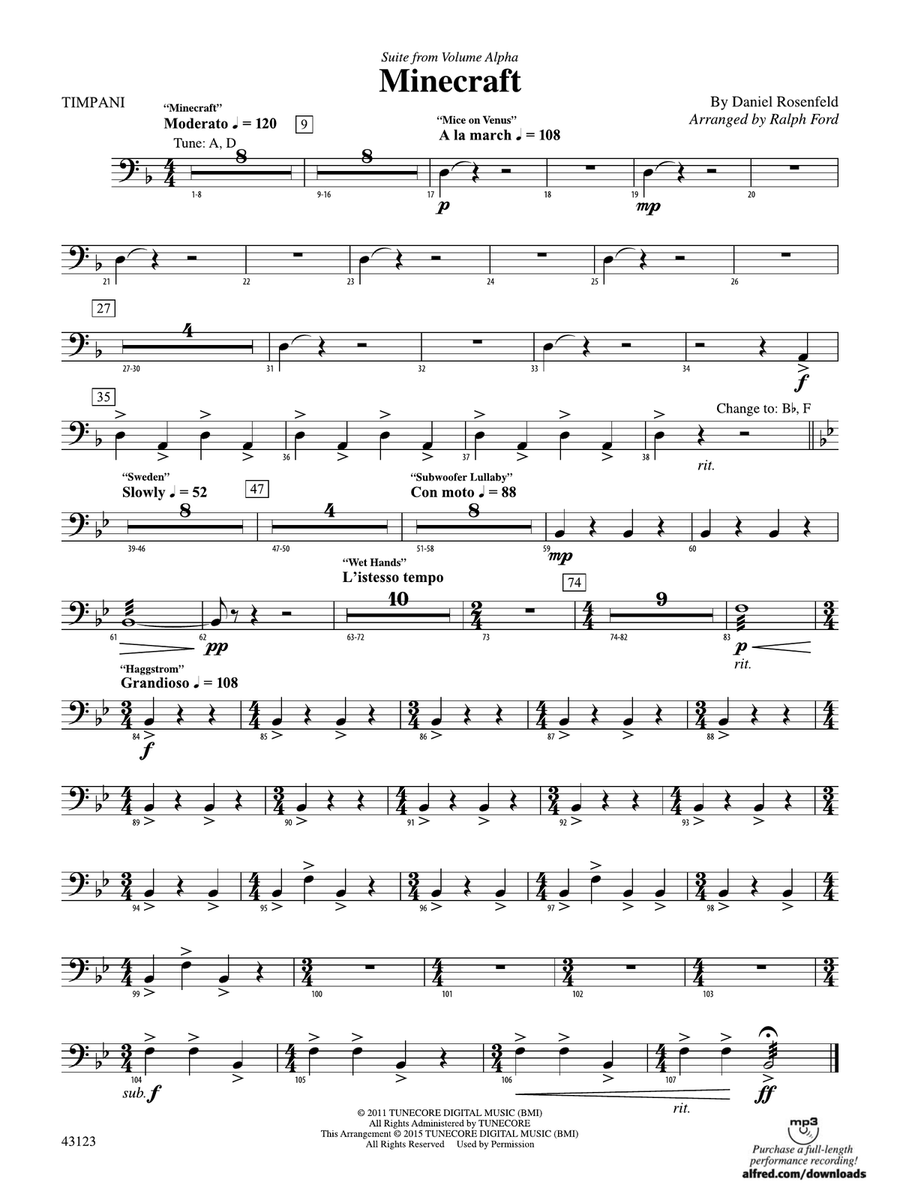 Minecraft: Timpani