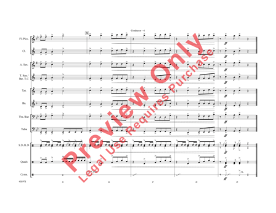 We Are Young We Are Young Marching Band scores gallery preview page 7