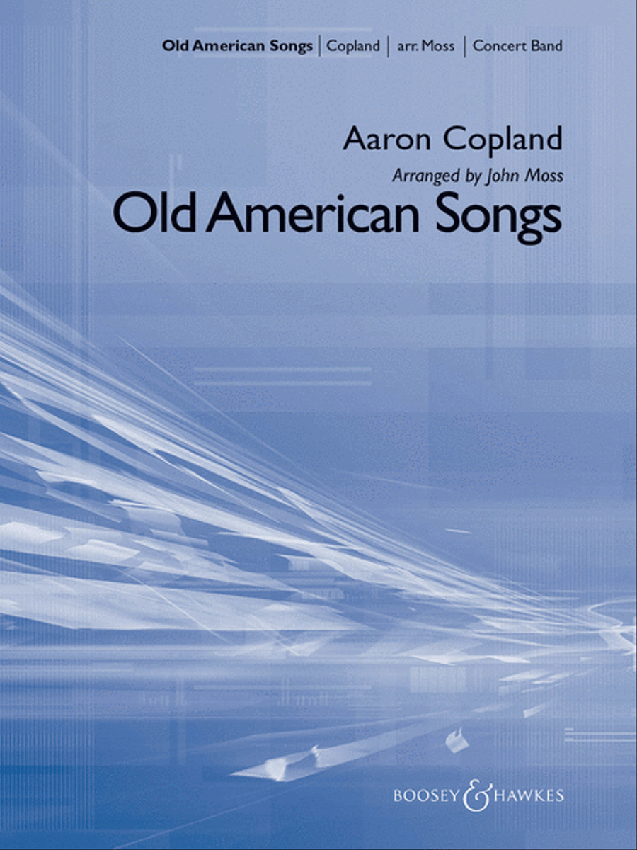 Old American Songs Concert Band scores gallery preview page 1