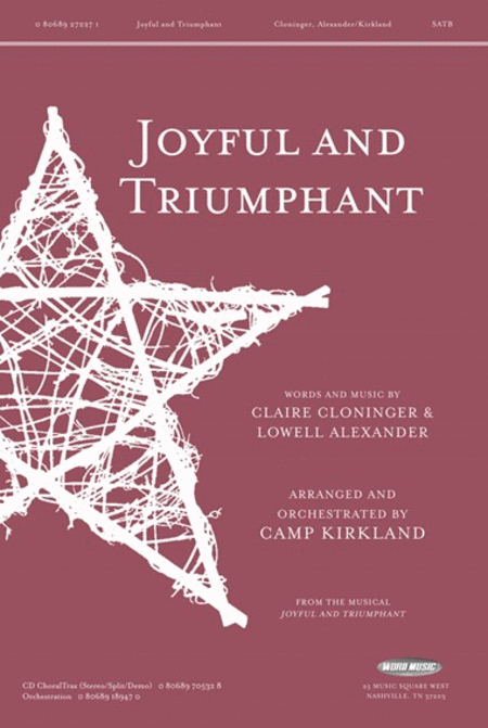 Joyful And Triumphant - CD ChoralTrax