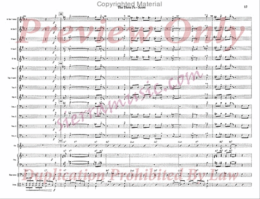The Three J's Jazz Ensemble scores gallery preview page 18