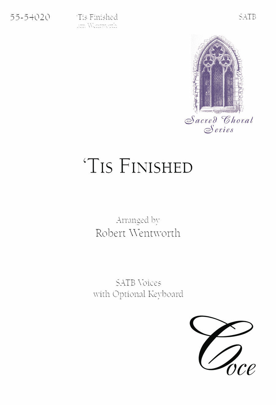 Tis Finished 4-Part scores gallery preview page 1