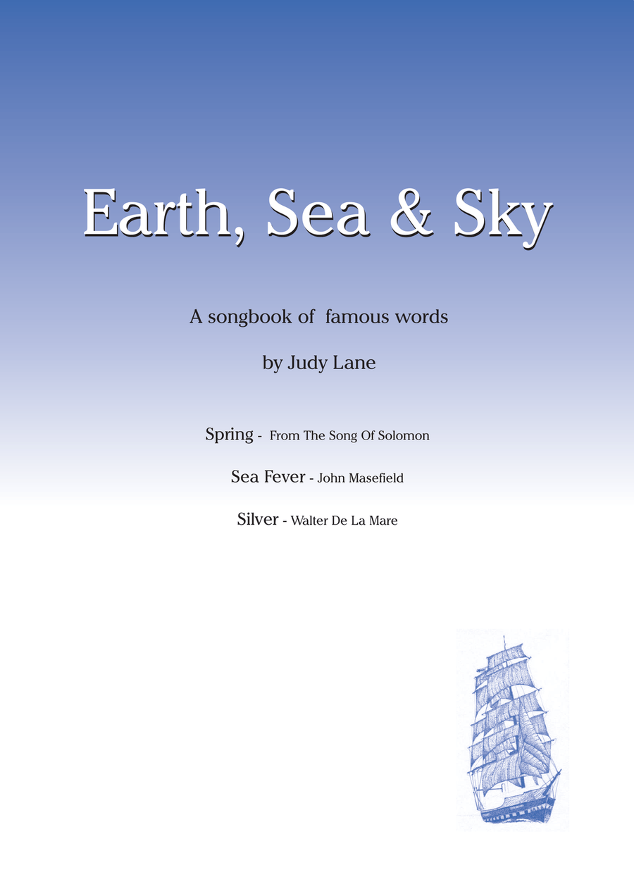Earth, Sea & Sky - A song book of famous words High Voice scores gallery preview page 1