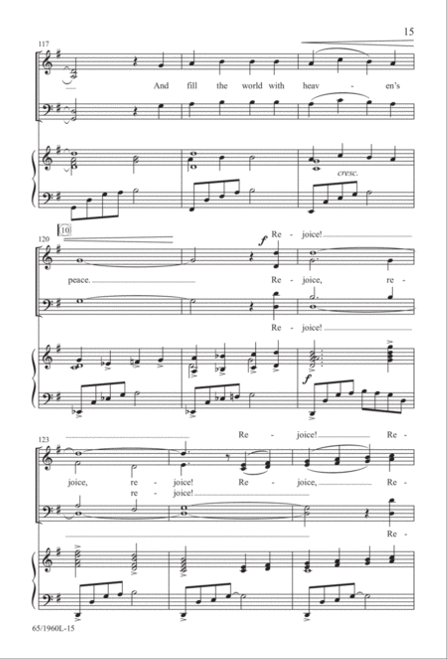 A New Birth...A New Beginning 4-Part scores gallery preview page 16