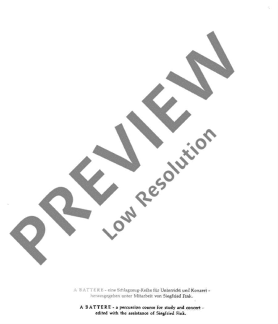 Patterns Patterns Percussion scores gallery preview page 3