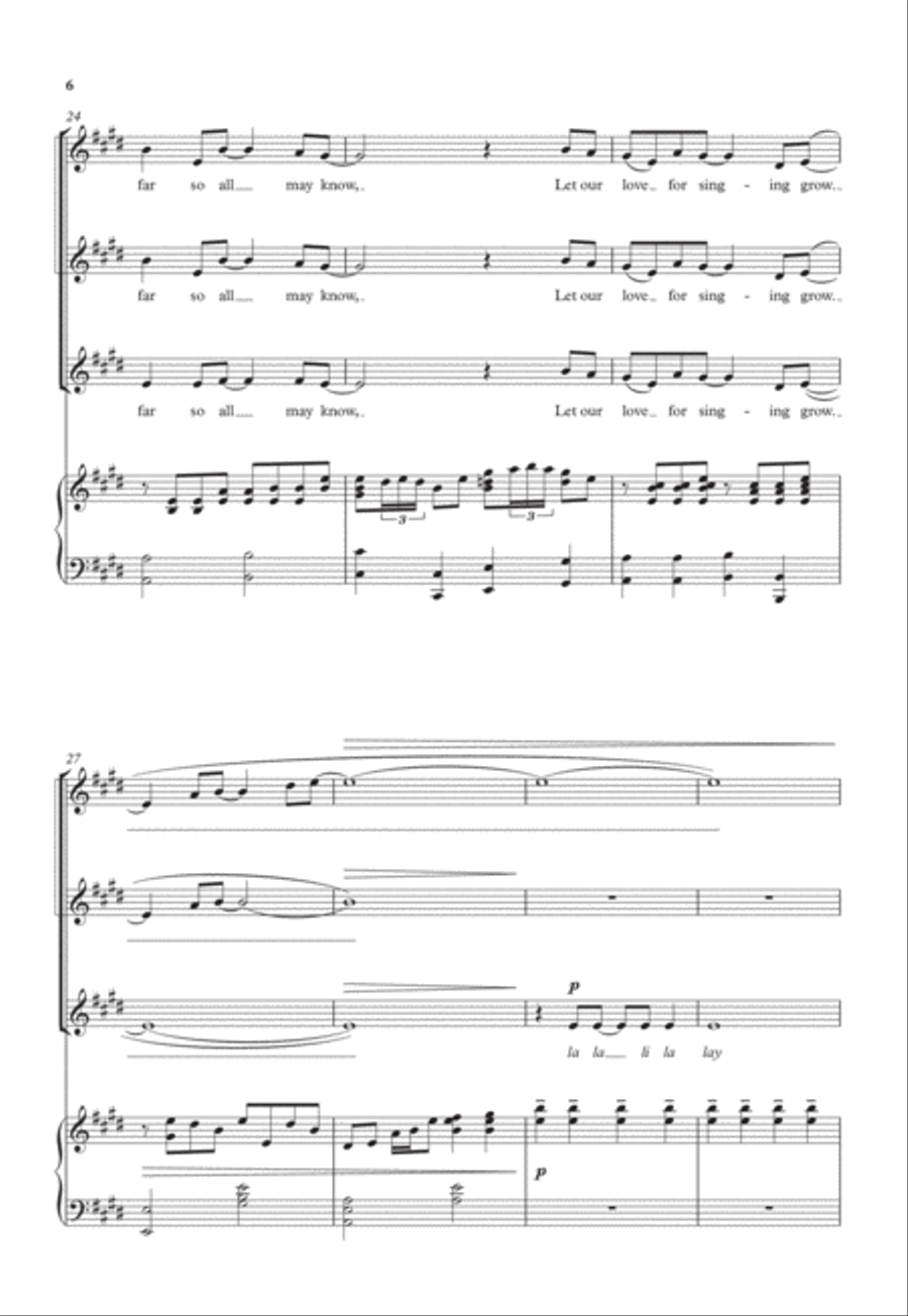 Take This Gift SSA scores gallery preview page 6