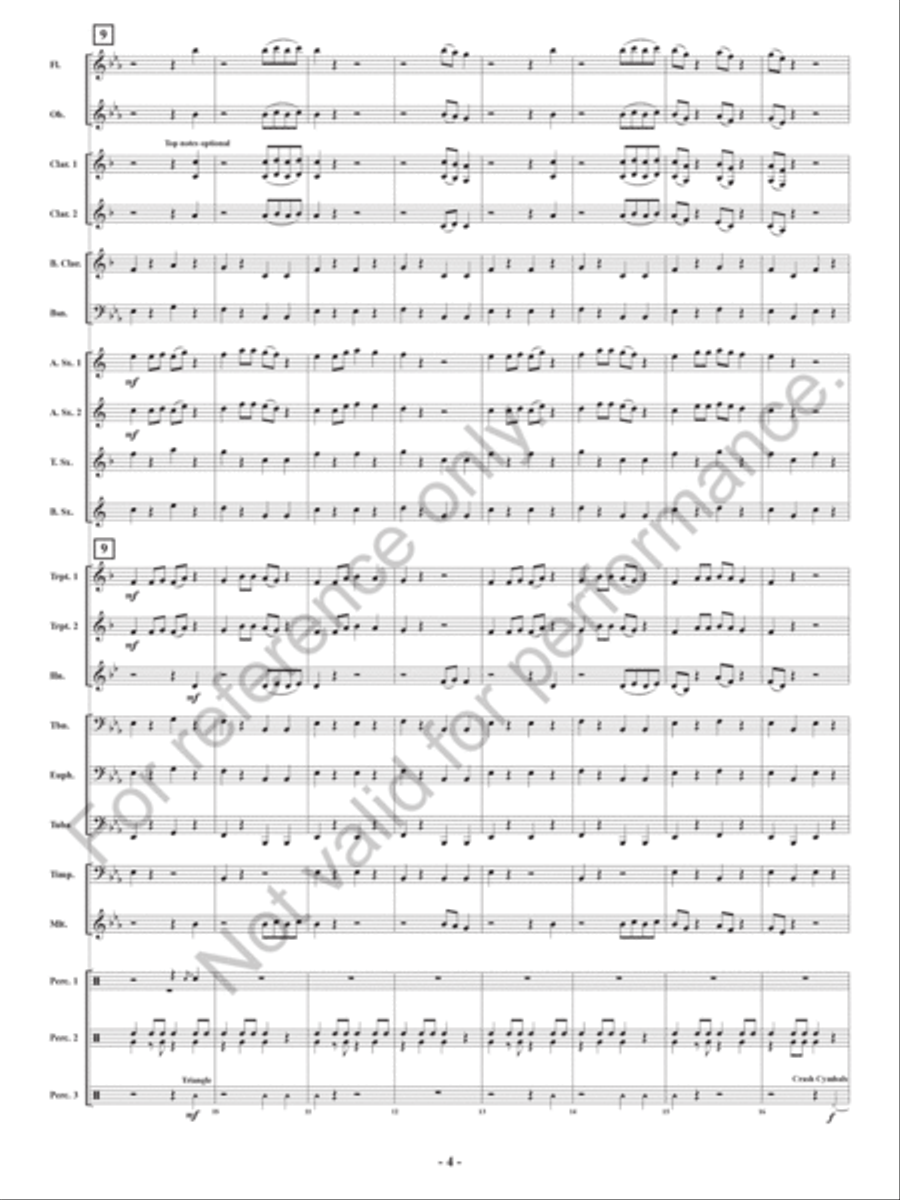 Axolotl Dance Axolotl Dance Concert Band scores gallery preview page 5