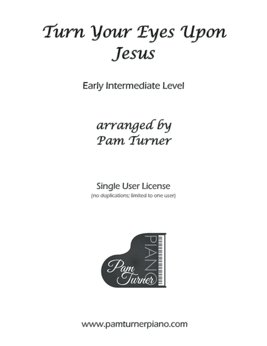 Turn Your Eyes Upon Jesus (Early Intermediate Sacred Piano Solo) image number null