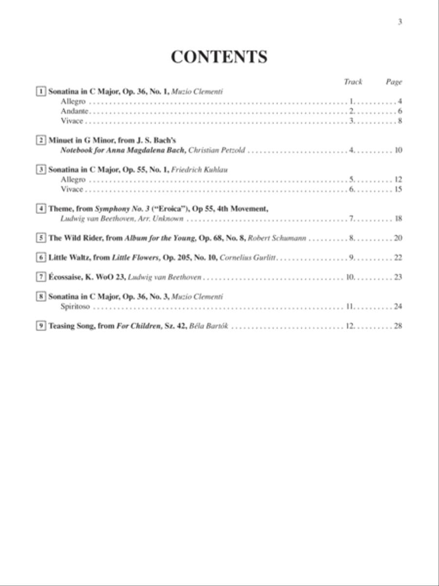 Suzuki Piano School, Volume 3 Piano Method scores gallery preview page 3