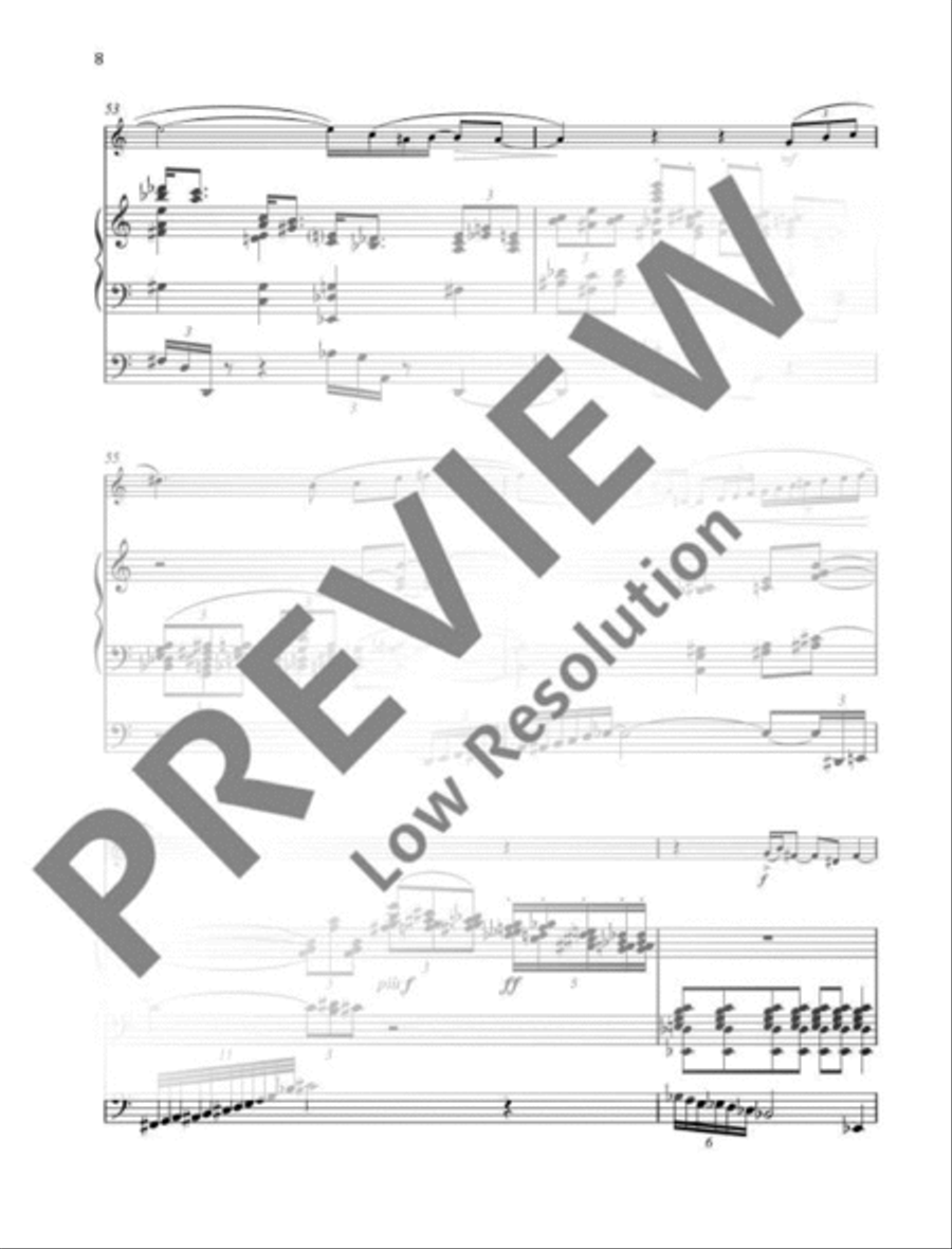 L'Ebauche d'un souffle Trumpet scores gallery preview page 9