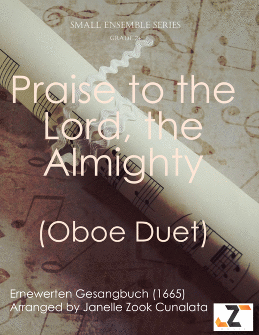 Praise to the Lord, the Almighty (Oboe/Flute Duet) image number null