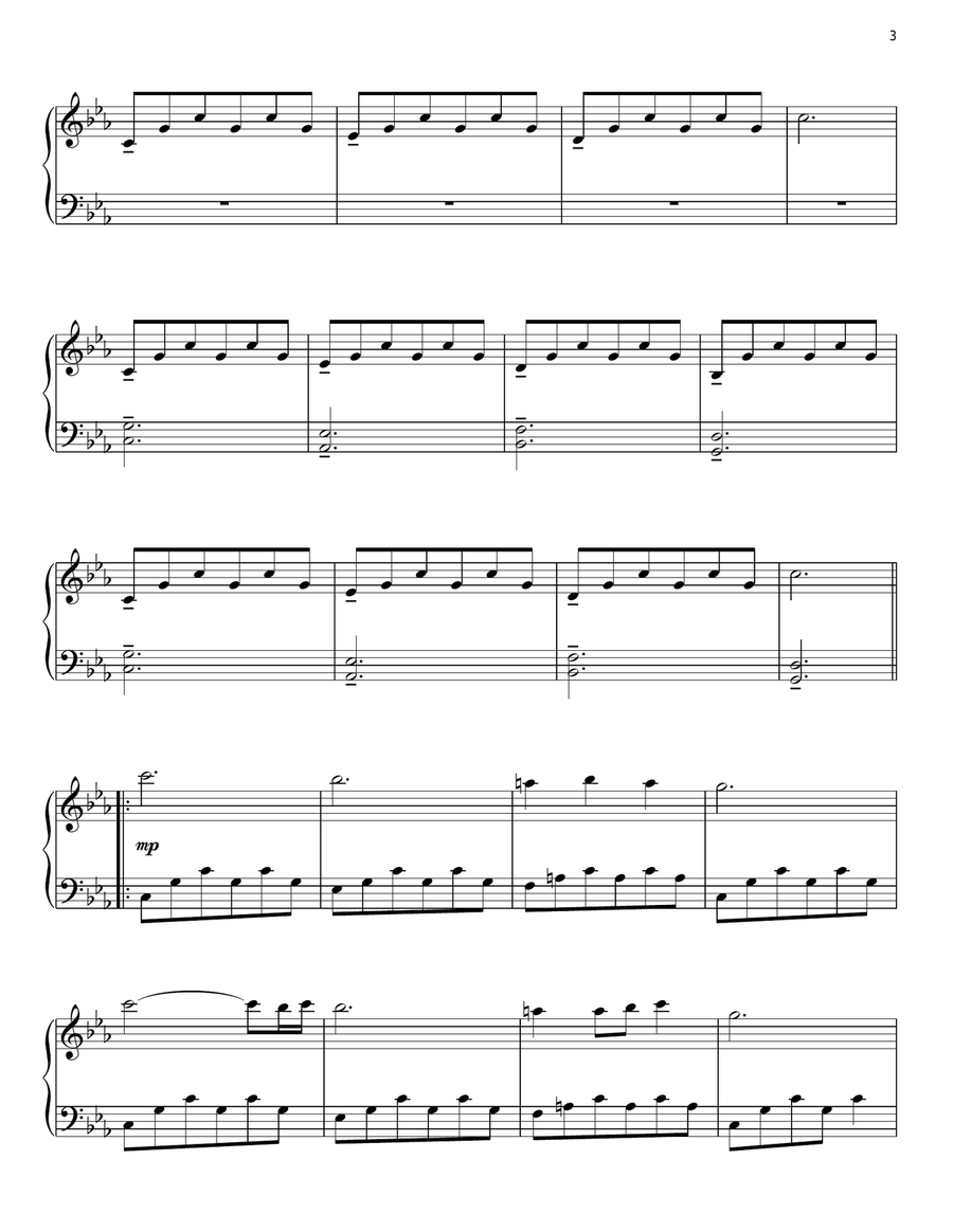 Primavera Primavera Piano Solo scores gallery preview page 3