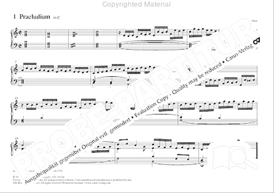 Organo pleno. Orgelstucke zum Ein- und Auszug Organ Solo scores gallery preview page 9
