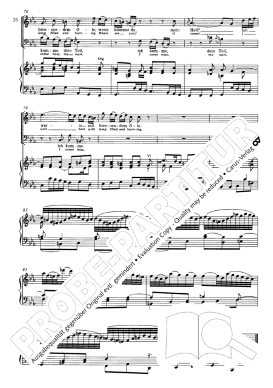 Wake, o wake and hear the voices STB scores gallery preview page 27