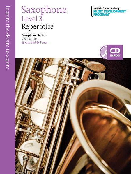 Saxophone Series: Saxophone Repertoire 3