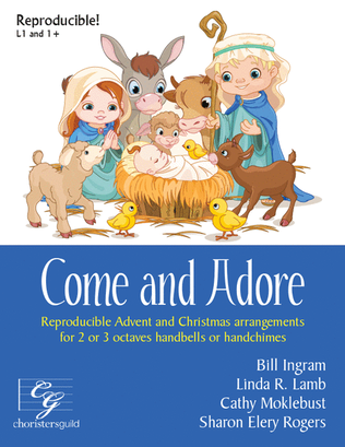 Book cover for Come and Adore (2 or 3 octaves)