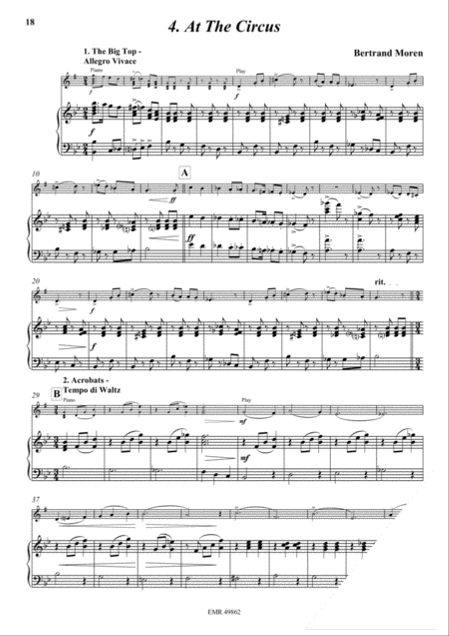 My First Concertinos Volume 2 Baritone Saxophone scores gallery preview page 7