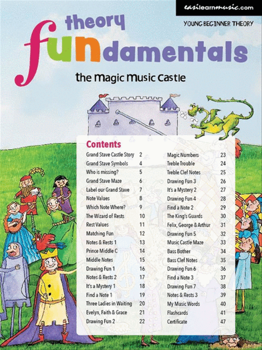 easiLEARN Theory Fundamentals - Magic Music Castle School and Community scores gallery preview page 2