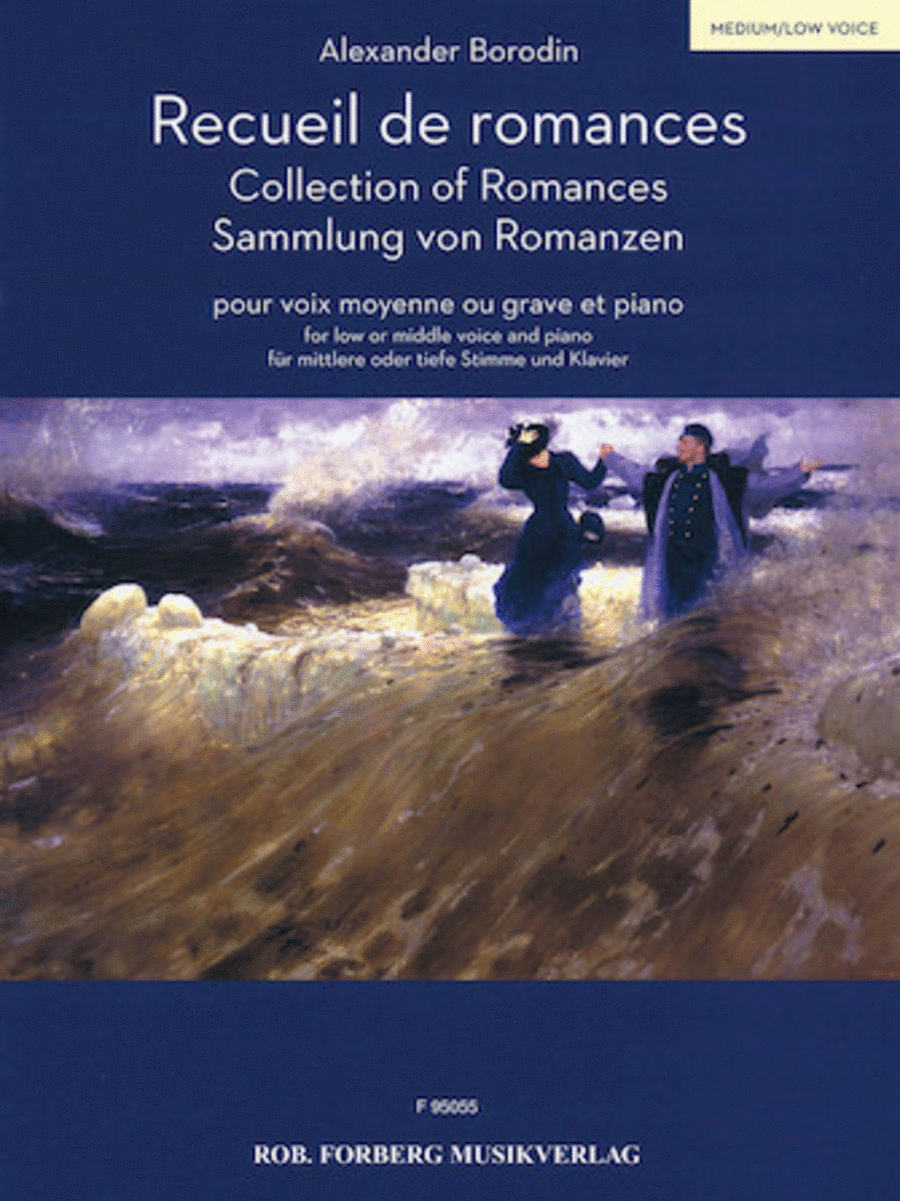 Collection of Romances [Recueil de romances] Medium Voice scores gallery preview page 1