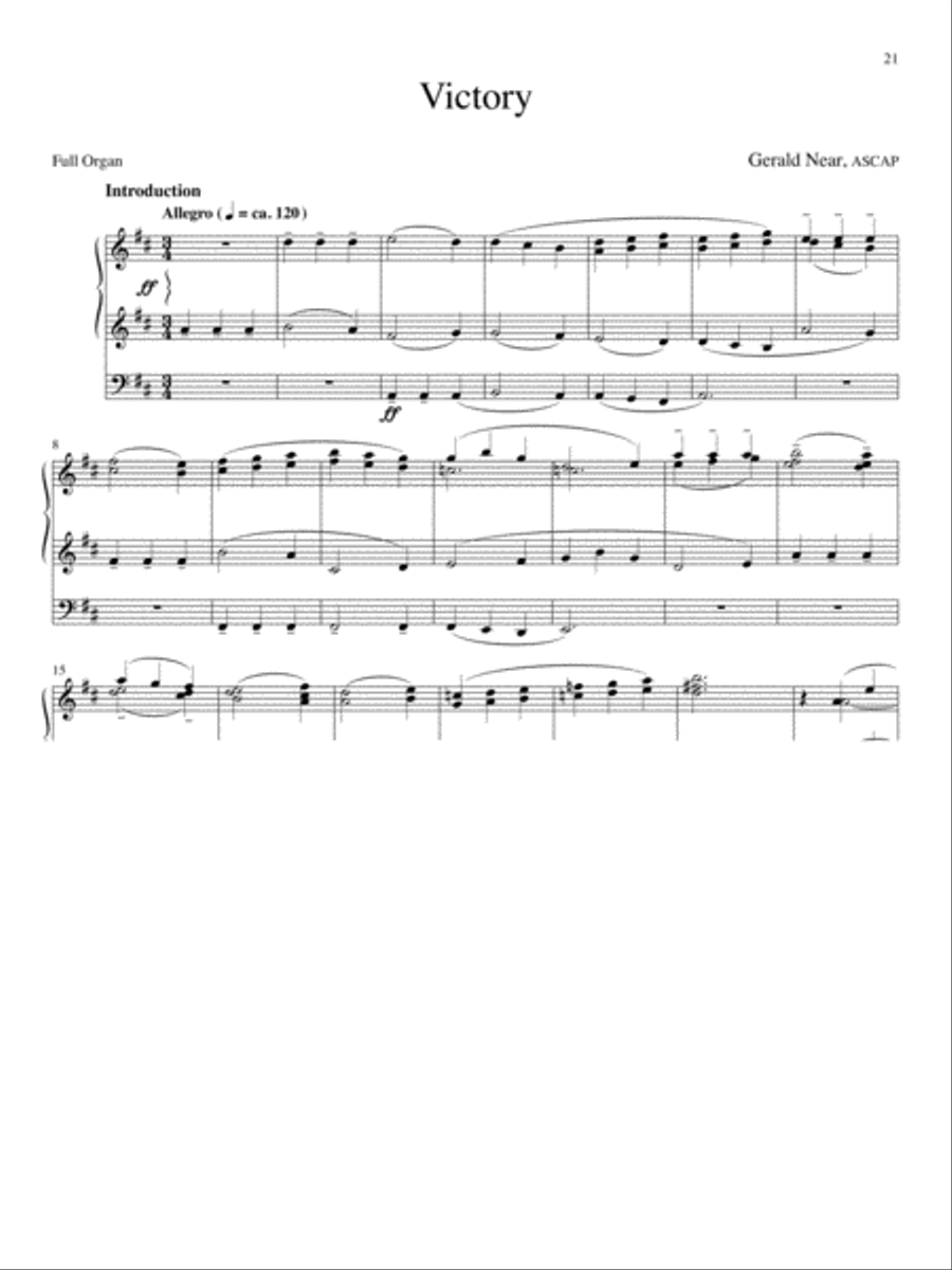 Laudes Domini: 10 Hymn Introductions and Harmonizations for Organ, Volume 1 Organ scores gallery preview page 7