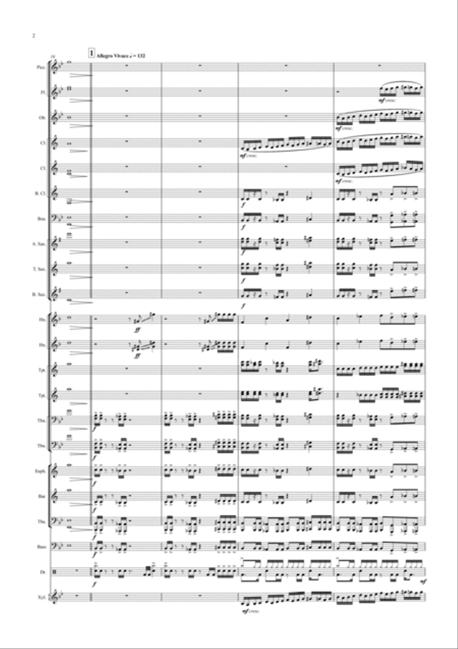 FANTASY Concert Band scores gallery preview page 2