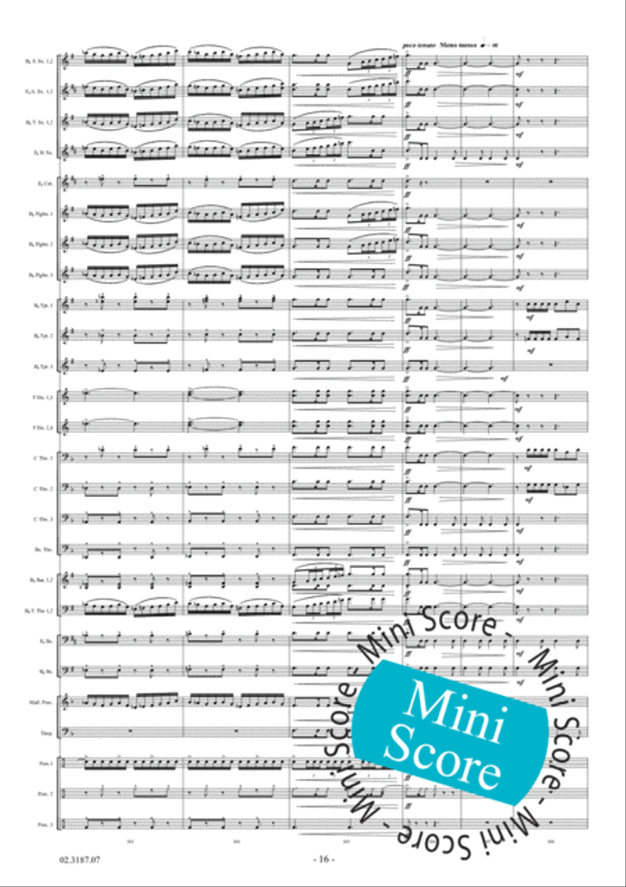 Fleodrodum Fanfare Band scores gallery preview page 22