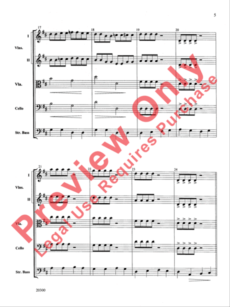 The Boogie-Man Blues The Boogie-Man Blues String Orchestra scores gallery preview page 6