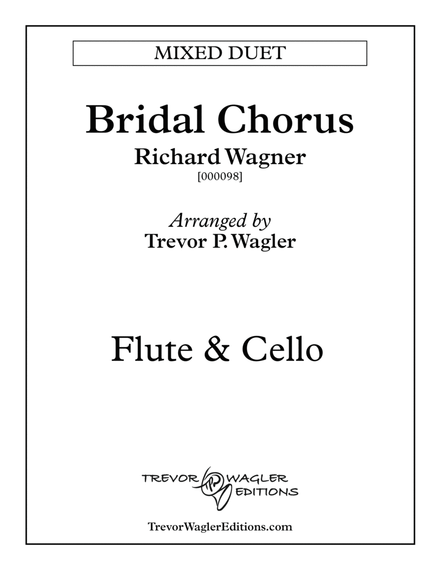 Bridal Chorus (from Lohengrin) Flute scores gallery preview page 1