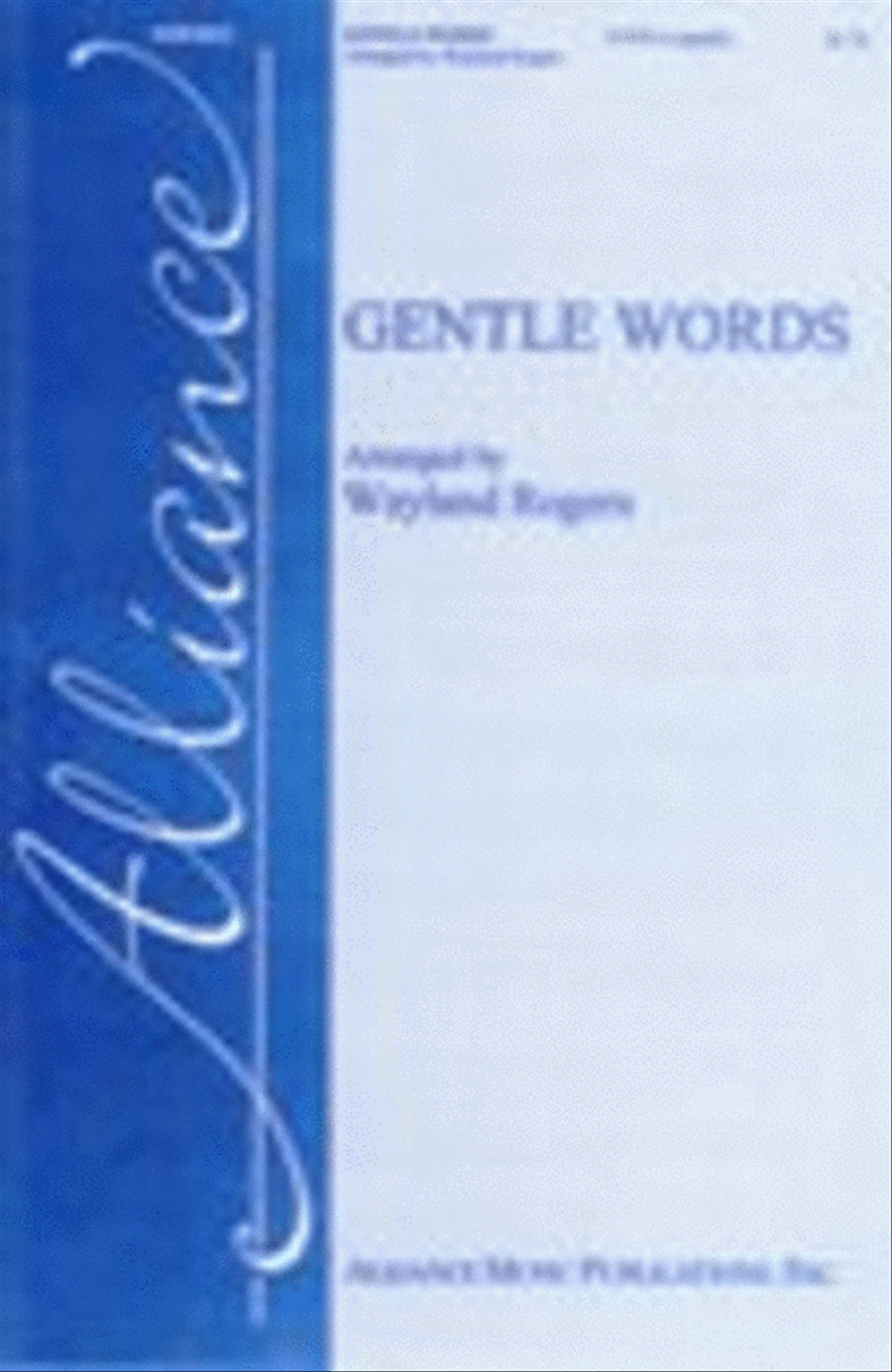 Gentle Words 4-Part scores gallery preview page 1