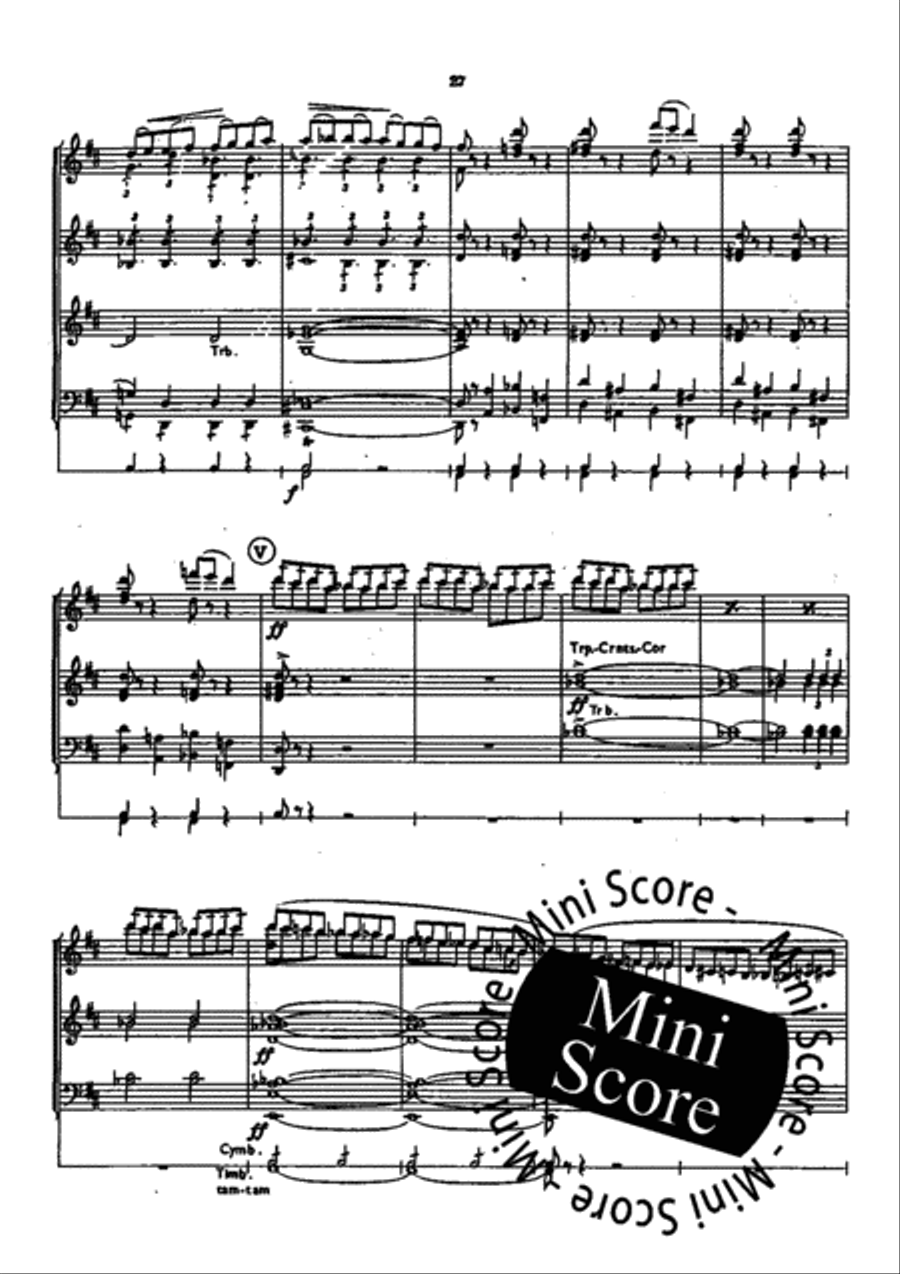 Een Nacht op de Kale Berg Concert Band scores gallery preview page 30