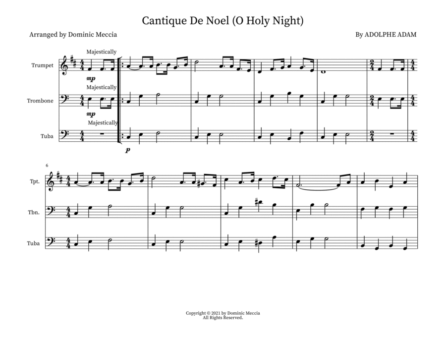 O Holy Night (Cantique De Noel)