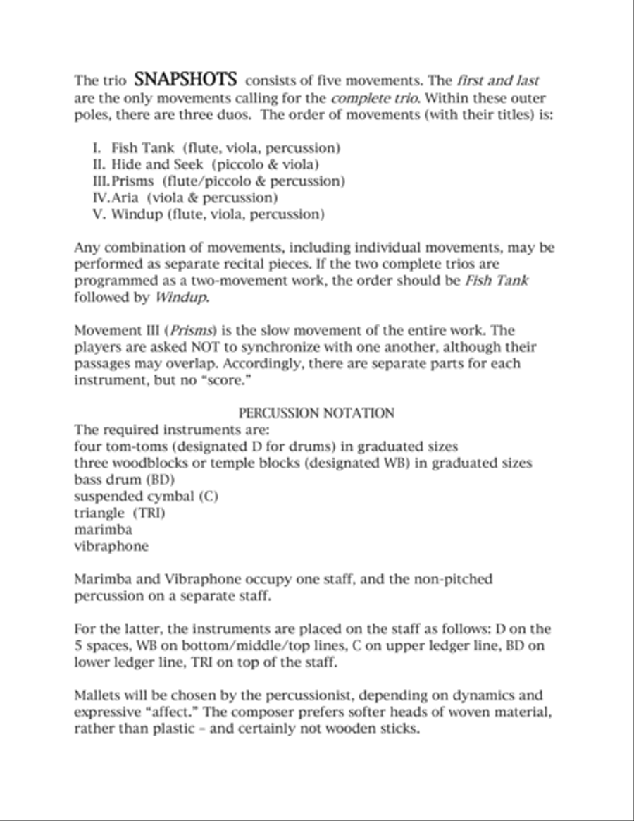 [Schwartz] Snapshots Small Ensemble scores gallery preview page 5