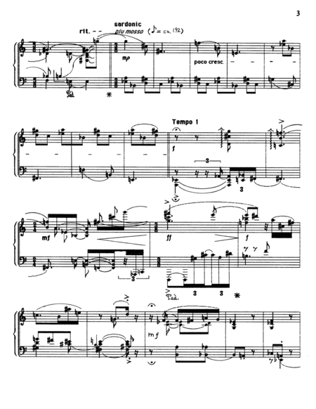 "Humoresque" for piano Op. 3 image number null