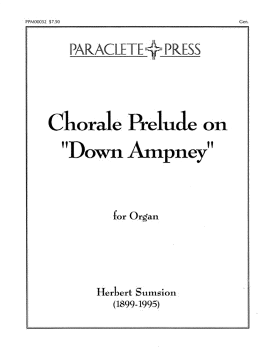Chorale Prelude on Down Ampney Organ scores gallery preview page 1