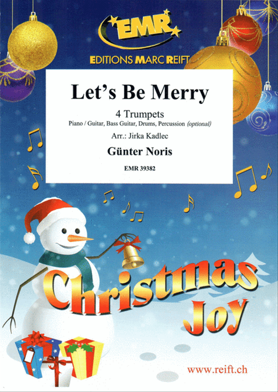 Let's Be Merry Trumpet scores gallery preview page 1