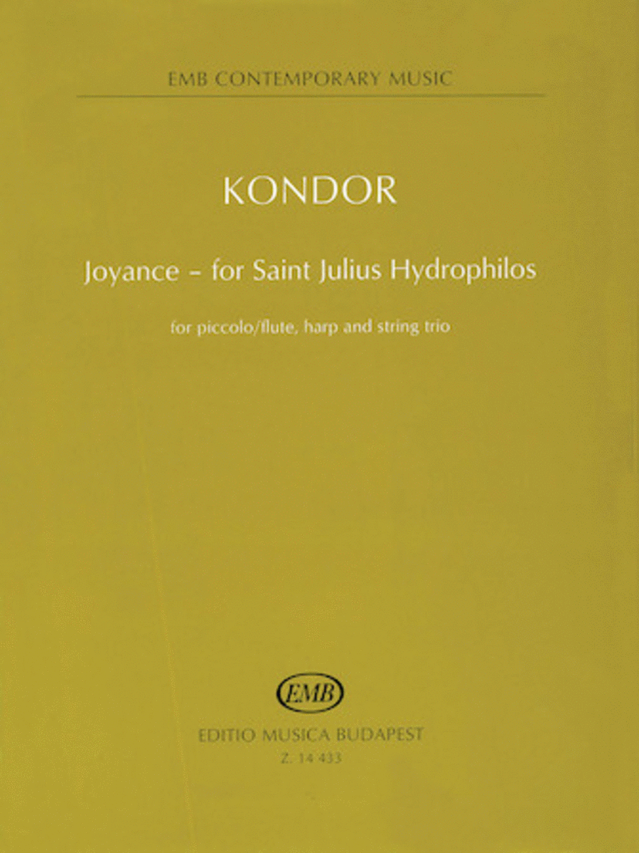 Joyance – for Saint Julius Hydrophilos