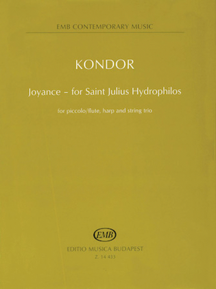 Joyance – for Saint Julius Hydrophilos