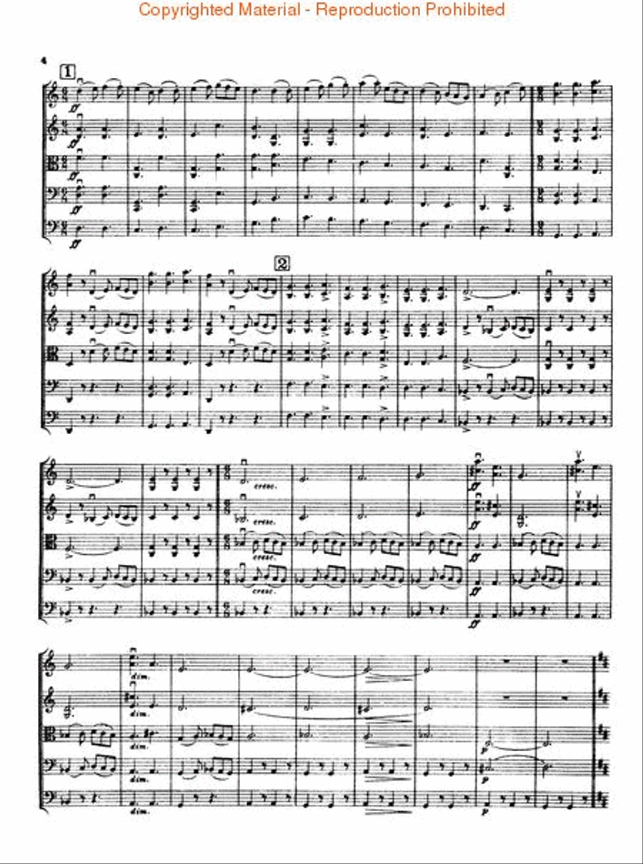 St. Paul's Suite, Op. 29, No. 2 Orchestra scores gallery preview page 3