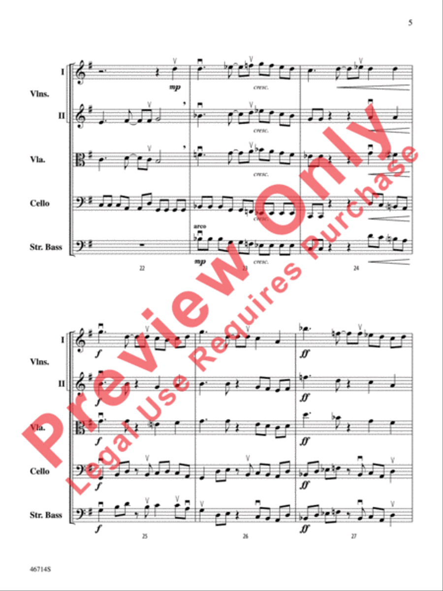 Yumiweeus String Orchestra scores gallery preview page 6