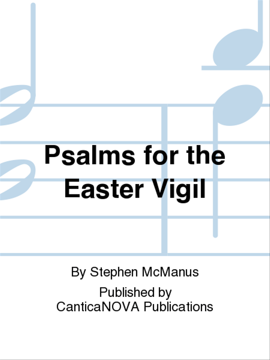 Psalms for the Easter Vigil 4-Part scores gallery preview page 1