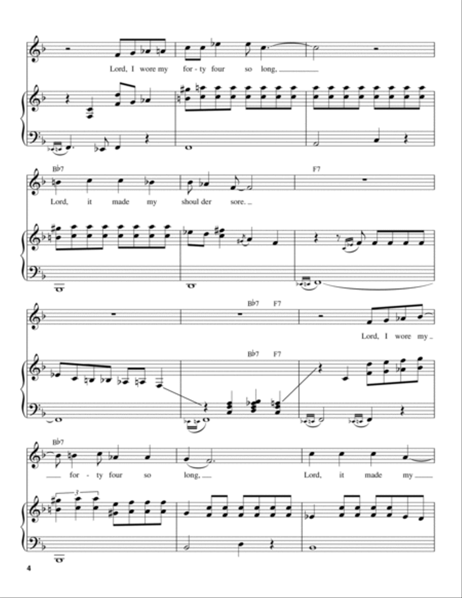 44 Blues Piano scores gallery preview page 4