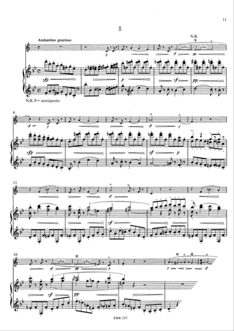 Sonatina Op. 59/1 Horn scores gallery preview page 6