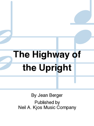 Book cover for The Highway of the Upright