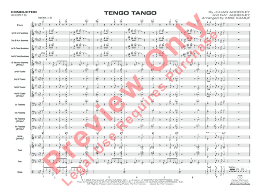 Tengo Tango Jazz Ensemble scores gallery preview page 2