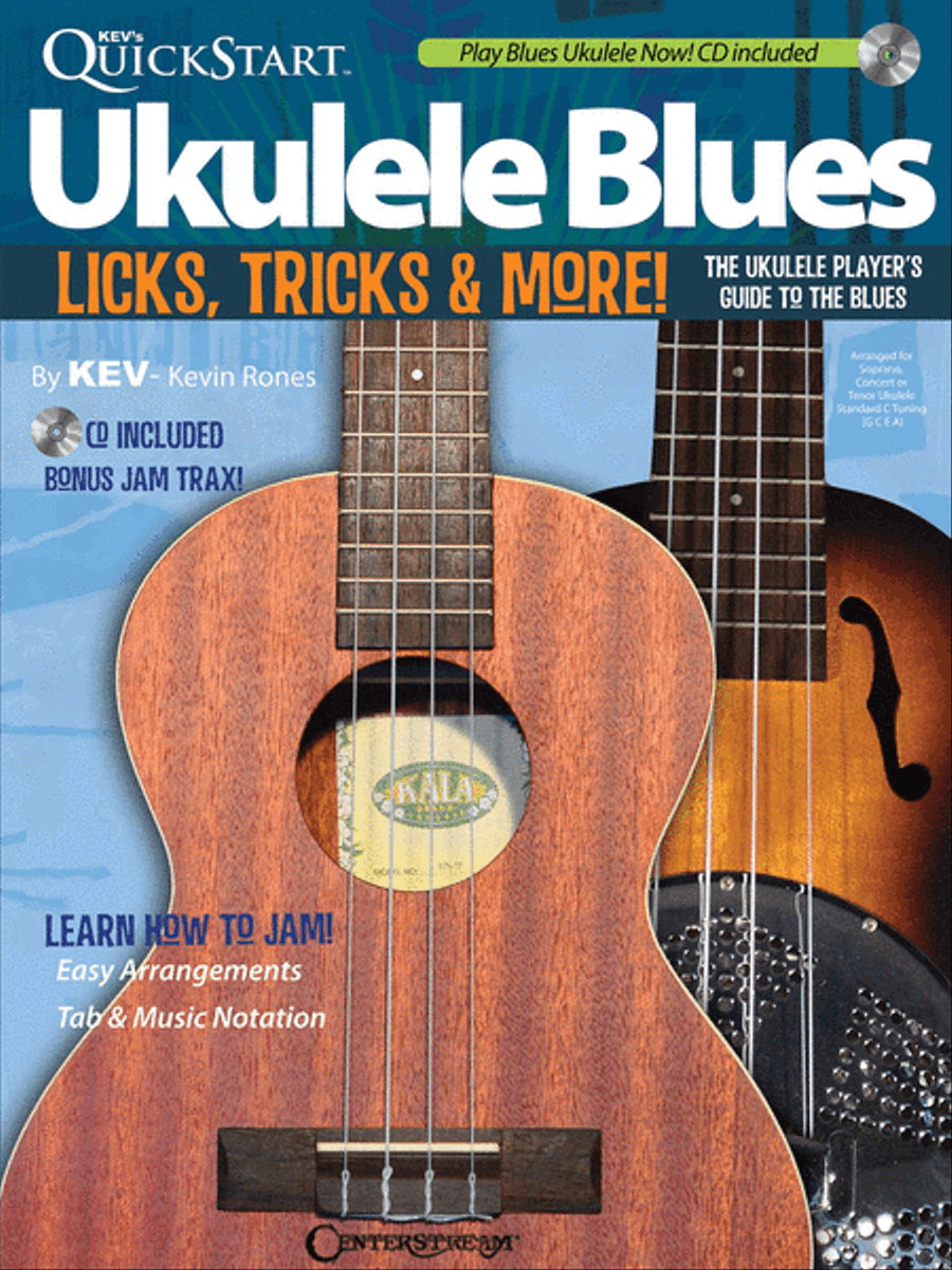 Kev's QuickStart Ukulele Blues Electric Guitar scores gallery preview page 1