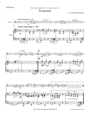 Va-Moose! - Trombone and Piano