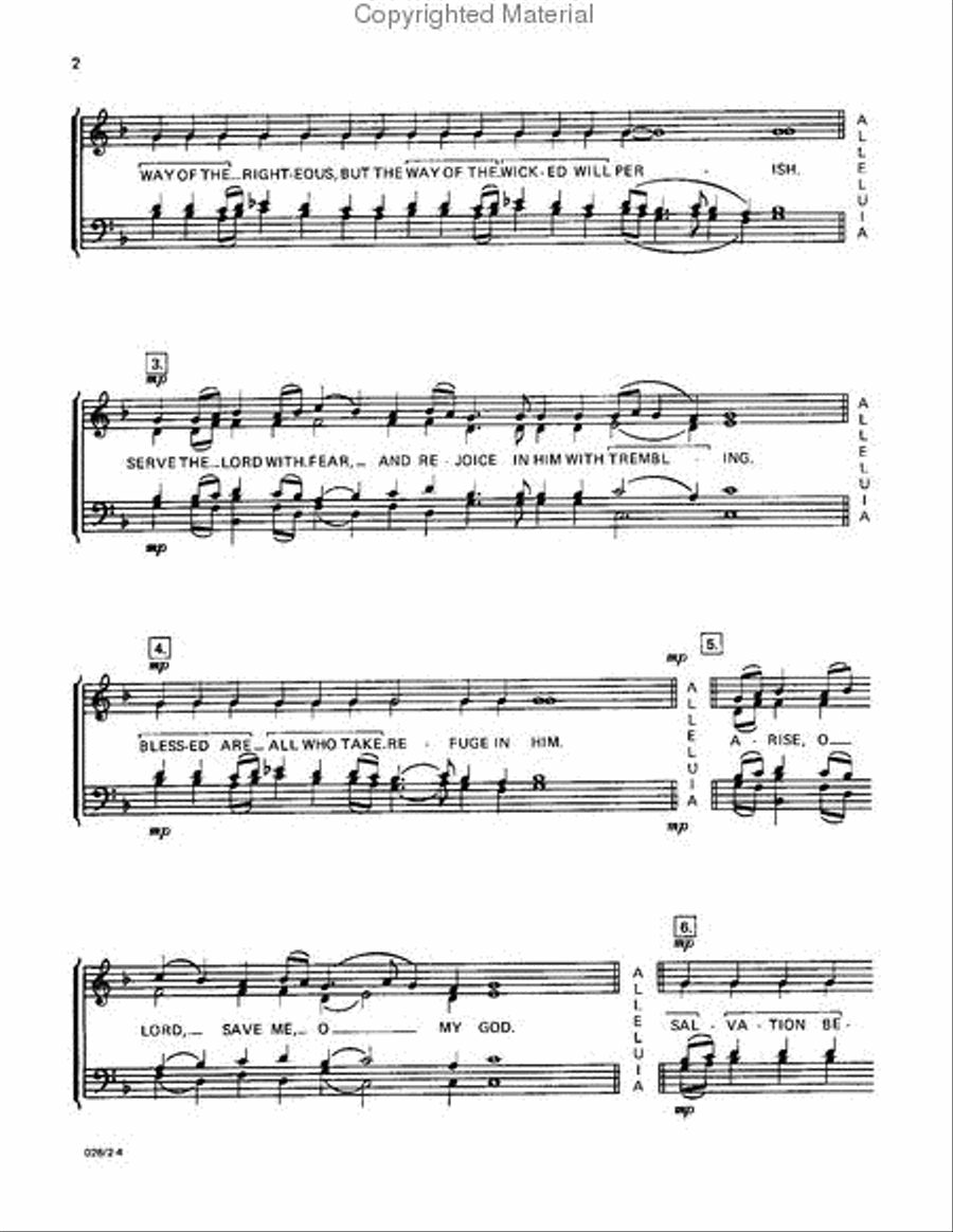 Blessed Is the Man Blessed Is the Man 4-Part scores gallery preview page 3