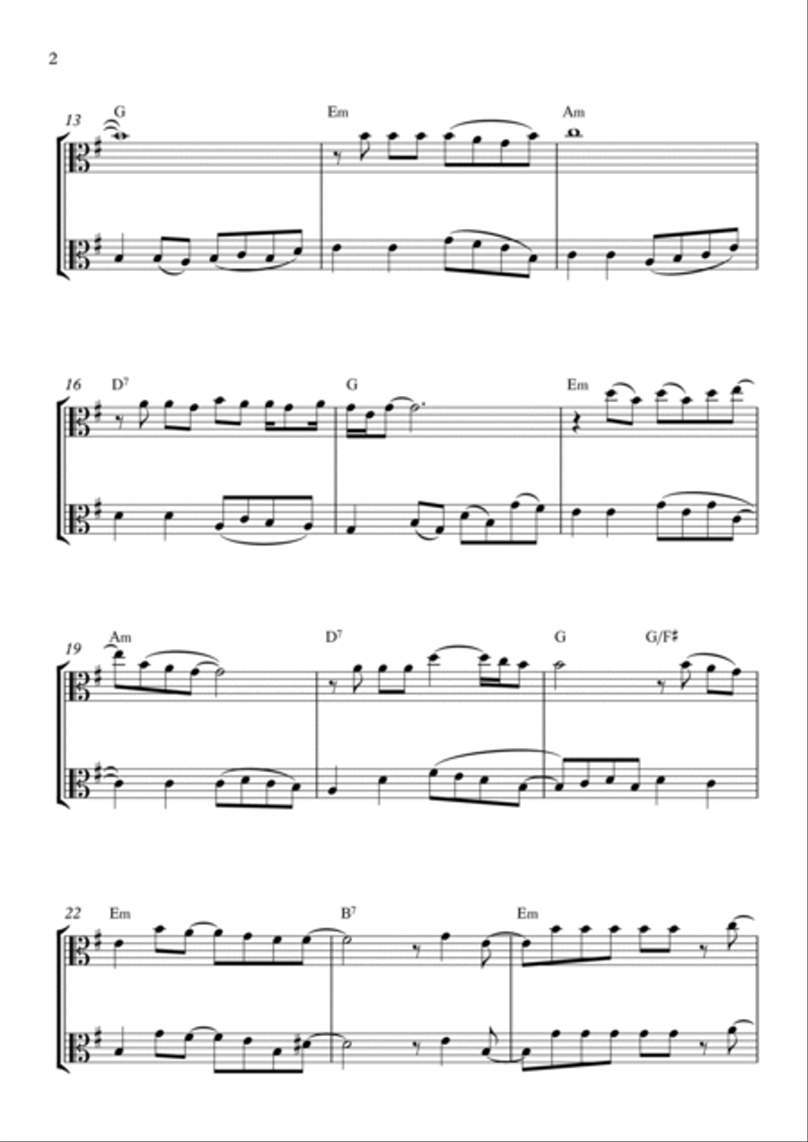 Flowers String Duet scores gallery preview page 2