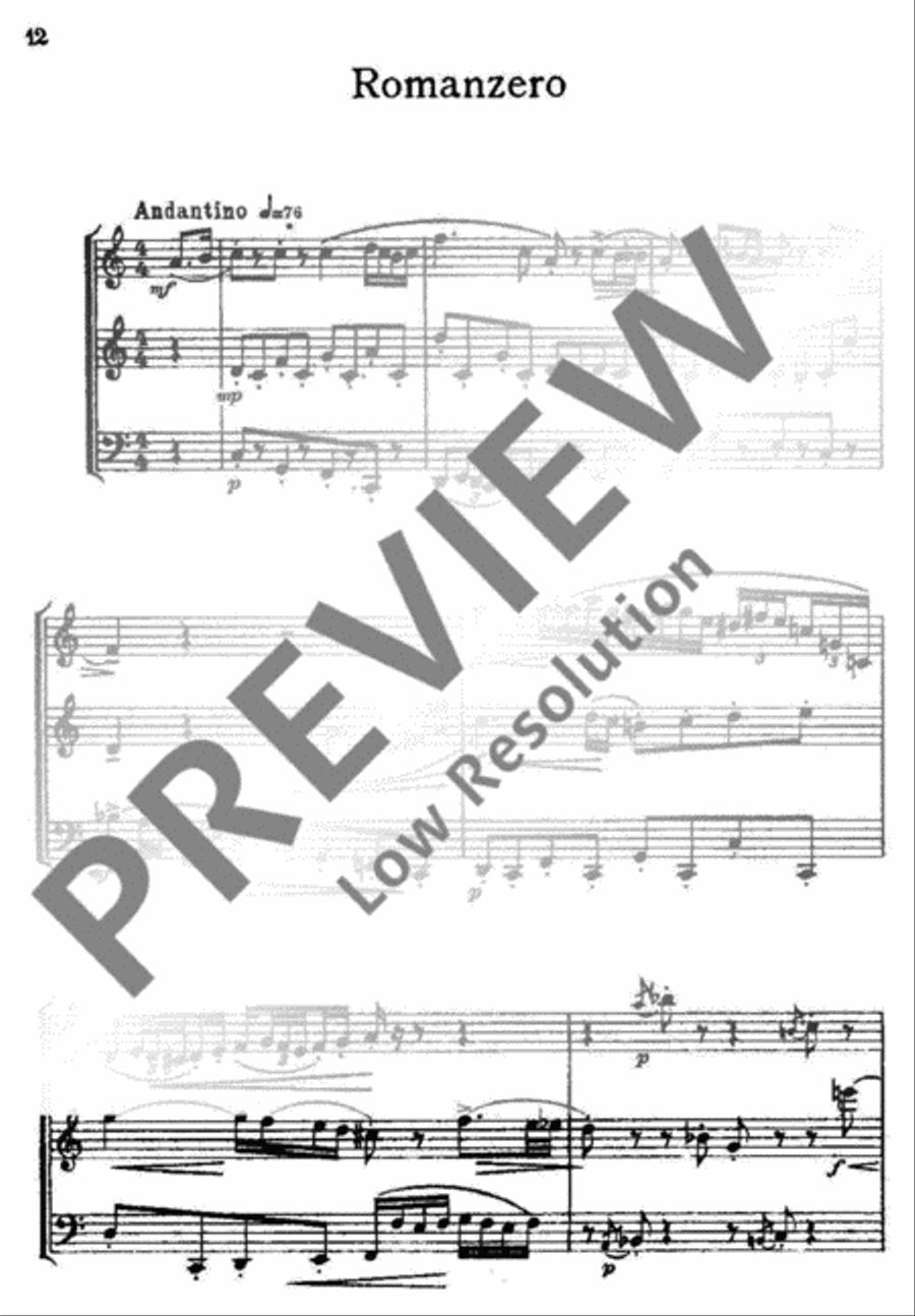 Divertissement Bassoon scores gallery preview page 13