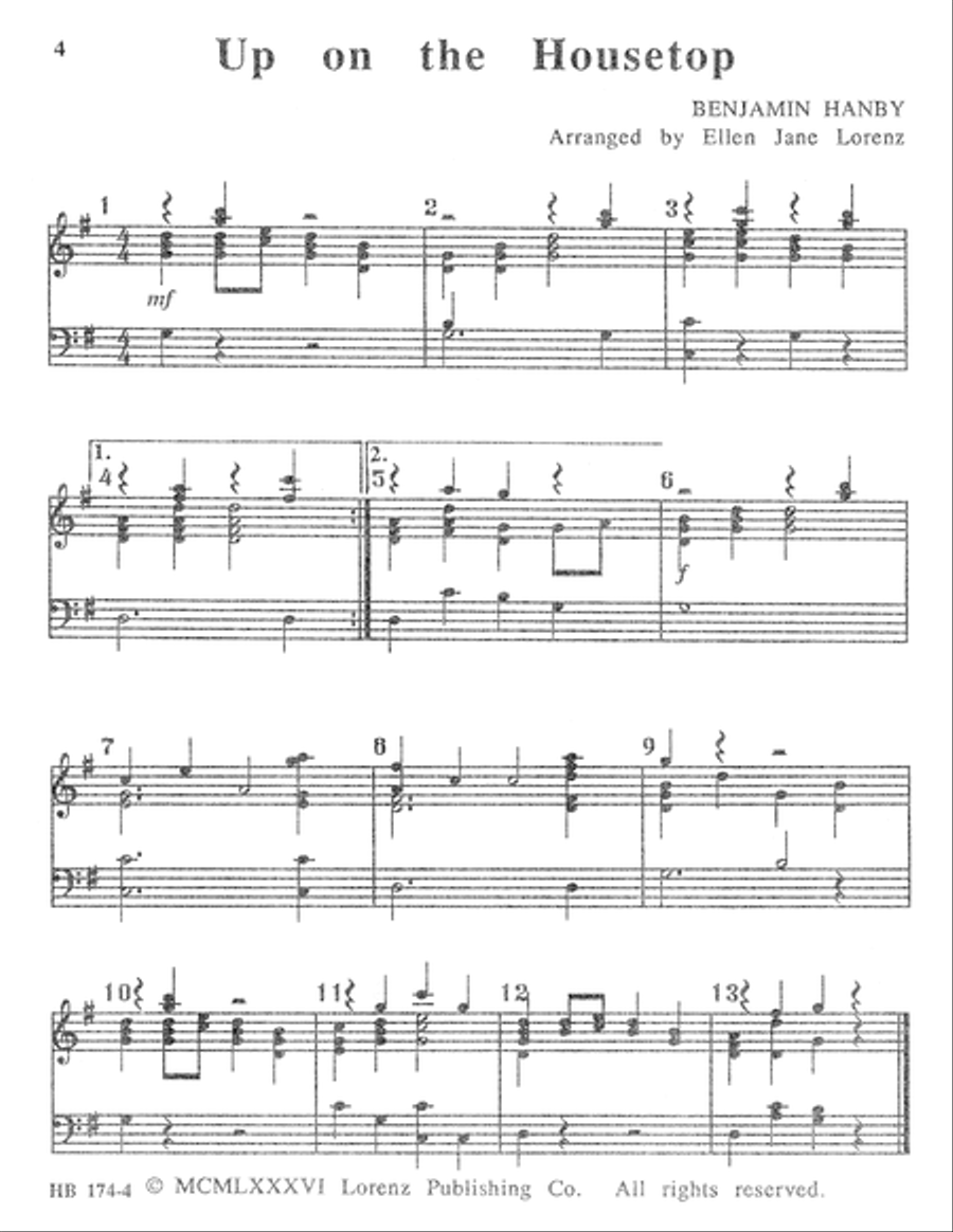 Easy Christmas Concert 3-Octaves scores gallery preview page 4